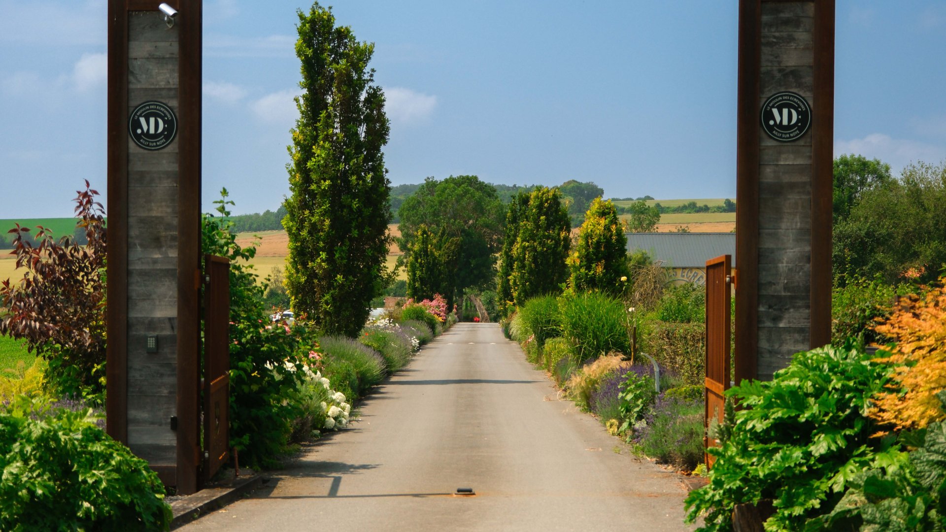 Entrée du site